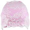 VINTORKY Cuffia Nuoto Donna in Pu e Pizzo Rosa, Design Elastico e Flessibile, Cappello da Mare per Festa Estiva, Protezione e Stile Fashion