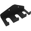 Generic Supporto per manubri verticali per palestra e garage, supporto da parete per bilanciere, montaggio a parete per sala allenamento
