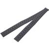 Healeved Guaina Termorestringente Antiscivolo e Anti-Elettricità in PE Nero 15Mm per Coperture di Canna da Pesca e Accessori per Pesca