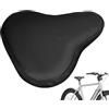 Generic Coprisella per bicicletta, sella ergonomica impermeabile, ammortizzante gli urti, con cordino di serraggio per il comfort, per donne e adulti, bici urbana, trekking, mountain bike, ciclismo su strada