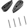 CAZSTYK 2pack Carbon Biciclette Manubrio Distanziale Manubrio Bici Distanziali Altezza Posizionamento Ergonomico Strada Bike Riser