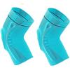CAZSTYK 1 paio di ginocchiere in silicone antiscivolo in nylon per basket corsa e sport fisici in nylon