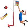 Generic Jump Trainer verticale, strumento di misurazione dell'altezza regolabile, tester di salto da pavimento per allenamento in palestra a casa, reset del cavo