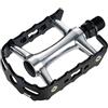 Wellgo Ped/mtb149 Coppia di Pedale Argento/Nero