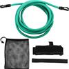 Gucagle Cintura da nuoto stazionaria, cintura per allenamento di resistenza alla forza, corda elastica, set da allenamento, design antiscivolo e robusto, per allenamenti in piscina,