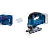 Bosch Professional Bosch 06015B3021 Professional GST 185-LI Solo Sega elettrica senza fili (cartone)