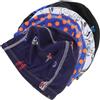 FRCOLOR 4 Pezzi Cuffia da Nuoto Unisex in Nylon per Adulti e Fantasia Colorata, Facile da Indossare e Protegge i Chioma per Piscina e Sport Acquatici Colore Casuale