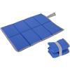 LAXHFAUQ Sedile con cuscino da campeggio pieghevole | Tappetino da seduta portatile per campeggio escursionistico,Sedile con cuscino da multifunzionale e resistente portatile per la pesca in