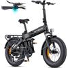 ENGWE ENGINE PRO 3.0 BOOST Bicicletta Elettrica Pieghevole (Blu)