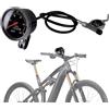 Generic Contachilometri per bicicletta, tabella di codici computer meccanico per ciclismo, di comandi per ciclismo, per uso su bicicletta, moto, scooter e traverse quotidiane