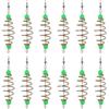 Zerodeko Set 12pezzi Fishing Cage a Forma di Oliva in Acciaio al Carbonio con Fishing Feeder Stabile, Accessori da Pesca per Vacanze Estive e Pesca Efficiente