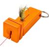 Generic con filo magnetico per volare, 4 ganci per infilare con portachiavi, filo di volo magnetico, per laghi fiumi all'aperto Guadare Poca Luce Mani Fredde