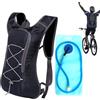 Générique Zaino di idratazione per la corsa - Giubbotto di idratazione leggero per esterno con vescica d'acqua da 2 l, con cordino elastico, sistema di idratazione delicato sulla pelle per