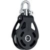HARKEN Bozzello da Crociera ESP Singolo Girevole Puleggia 75mm per scotta 19mm