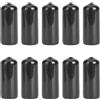 YUKOFE Copertura protettiva in gomma resistente per stecca da biliardo e biliardo, previene graffi e danni, set da 10 pezzi, 10 mm, 12 mm, 13 mm, 14 mm (12 mm)
