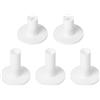 YELARXI Tee da golf in gomma, simulatore di golf ad altezza regolabile per tappetini, 2 pezzi da 3,8 cm a forma di croce e 3 tee cavi da 5,3 cm e bianco, adatti per (tappetini da golf, campo guida