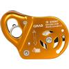 ZEPFJHE Facile da trasportare Dispositivo di bloccaggio automatico della corda da arrampicata con forte costruzione in metallo Attrezzatura per esplorazione del deserto Mobile Rope Grab