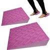 Générique 2 cunei in schiuma per yoga - 2 pezzi 15 x 12 x 5 cm in schiuma Eva leggeri di sostegno | di da allenamento per pilates, squat, pompe, tavole di equilibrio, allenamento per sollevamento