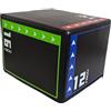 MUXZSIZ Jump Box adatto per salti step-up e allenamento di coordinazione che offre comode soluzioni per la palestra domestica. Jump Box pliometrico 3 in 1 per