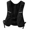 MUXZSIZ Borsa sportiva versatile, leggera e resistente, nera, per uomini e donne, zaino da snowboard, per coppie, gilet da, zaino da campeggio, nera, per