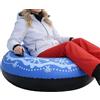 Generic Tubi Di Neve Per Scivolo - Extra Robusto PVC Gonfiabile Spesso Slitta per Scivolare,Neve Tubi Inverno,Per Adulti Bambini Ragazzi Ragazze Adolescenti E