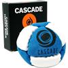 Cascade Juggling Cascade Pro 8 Panel Hacky Sack - Pro Freestyle Footbag - Trick Foot Bag (blu/bianco)