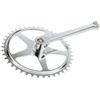 Ciclosport Guarnitura Sport a chiavella - Lunghezza pedivella 170mm / 42 Denti per Bicicletta