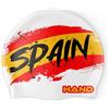 HAND SPORT Flag Spain, Cuffia in Silicone, Cuffia Piscina, Cuffia Nuoto, Taglia Unica