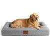 Peluvio Kibi Cuscino per Cani con Memory Foam da 2 cm | Cuccia Piatta da Interno, Base in Schiuma T18, Sfoderabile e Lavabile a 30°C, Fondo Antiscivolo, 120 x 80 x 15 cm