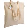 Handle bags Shopper di stoffa in cotone biologico 140 g/m² Tripoli Natural 38x42 cm personalizzate o neutre