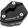 CXEPI Piede Supporto Laterale Ingrandisci Estensione Cavalletto Moto Accessori in Alluminio CNC per Tracer 7 / GT 2020 2021 2022 2023 2024 2025