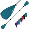 2 in 1 Pagaia Doppia SUP Pagaie Kayak Canoa Stand up Paddle Lunghezza Regolabile