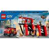 LEGO CITY 60414 FIRE STATION con FIRE TRUCK MOD. 60414