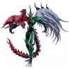 BANDAI S.H.MONSTERARTS Yu-Gi-Oh! Duel Monsters GX Flame Wingman Action Figure