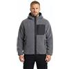 Brandit Giacca da lavoro in pile Teddy, 15Y, edizione limitata, colore: nero, taglia: L, Nero, L