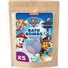 Psi Patrol Paw Patrol Bombe da Bagno Doypack A5 Mix di Sapori 250 g