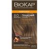 Biokap Nutricolor Tinta per Capelli, 8.0 Biondo Chiaro