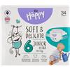 Bella Baby Happy Soft & Delicate Pannolini Junior Extra 34 pz