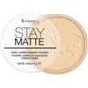 Rimmel Stay Matte Face Powder 001 Transaprent