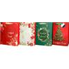 Incood Borsa regalo - Albero di Natale/Ghirlanda (26x32 cm) 1 pz.
