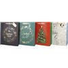 Incood Borsa regalo - Ghirlanda/Ramoscelli (26x32 cm) 1 pz.