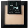 Maybelline Fit Me Matte+Poreless Cipria Pressata 115 Ivory