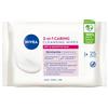 Nivea Visage Salviette Struccanti Lenitive 25 pz
