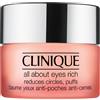 Clinique All About Eyes Rich Crema contorno occhi ricca, 15 ml