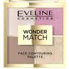 Eveline Cosmetics Eveline Wonder Match - Palette Contouring Viso 01