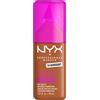 NYX Make Em Wonder Fondotinta a lunga tenuta, Mahogany