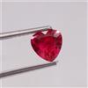 Naturale Perfetto Mozambico Sangue Rosso Rubino Cuore Loose Taglio Gemma 6x6 MM