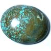 Gemsmyriad Non Trattato 29.50 CT Naturale Carico Lago Turchese 25 MM Certificato AAA+ Gemma