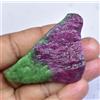 Gemsmyriad Migliore Qualità Naturale Rubino IN Zoisite 195.0 KT Certificato Non Trattato