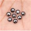 NATURAL ROSE CUT DIAMONDS Sale E Pepe Diamante 3 MM / 1 PC Rotondo Portamonete Naturale Venduto Per Pietra
